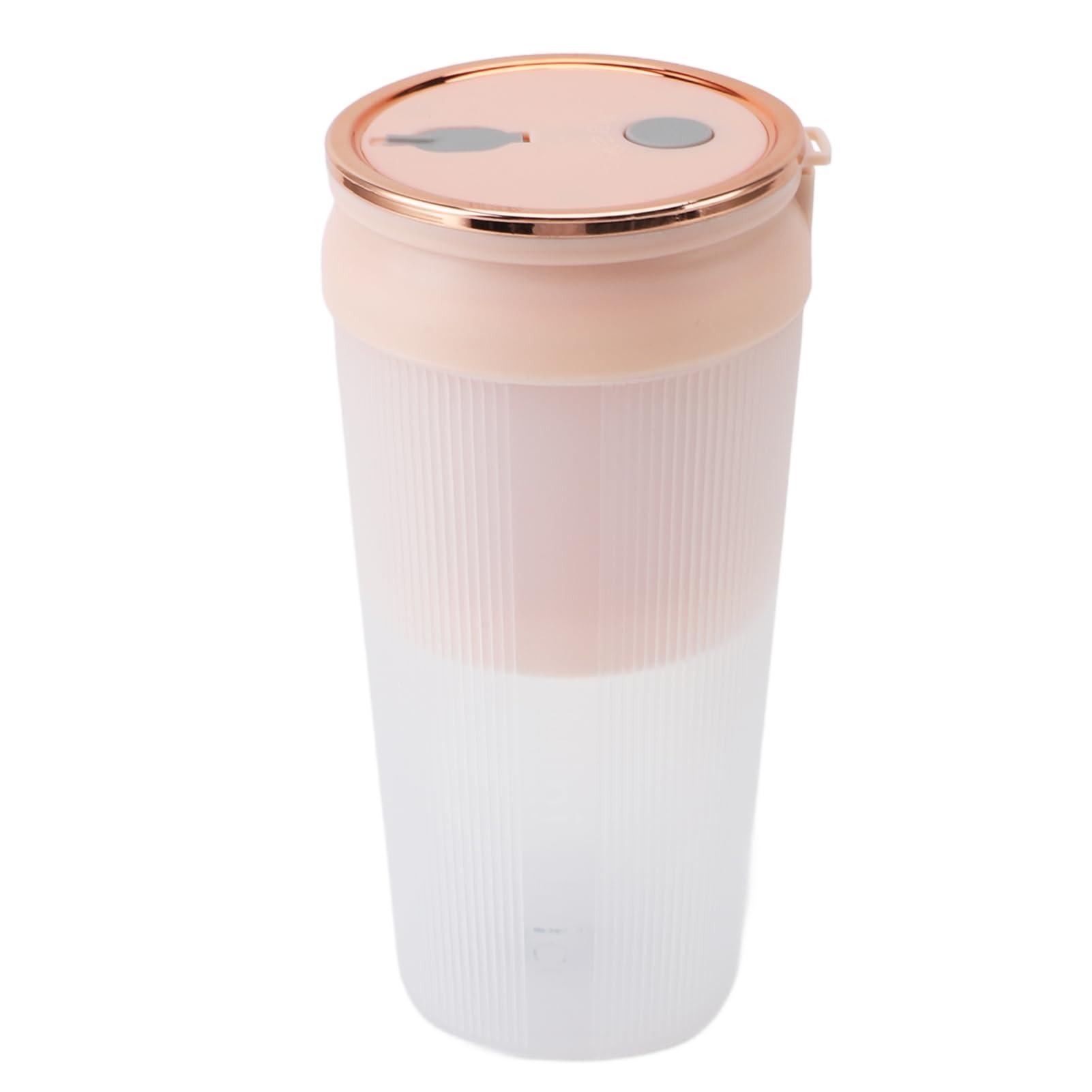 Haofy USB Rechargeable Mini Blender, 4 Blade Design Portable Juicer Cup with 300ml Capacity, Easy To Use for Home, Office, School, or Travel, Made from Food Grade Material ()