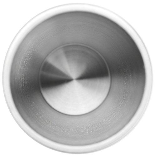 Mugzie Mugzie "Black & white Zebra" Cocktail Shaker with Insulated Wetsuit Cover, 16 oz, Black