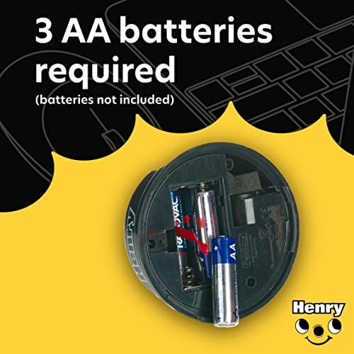 Paladone Paladone Henry Hoover Desk Mini Vacuum - Novelty Desktop Cleaner, Coordless Keyboard & Computer Cleaner