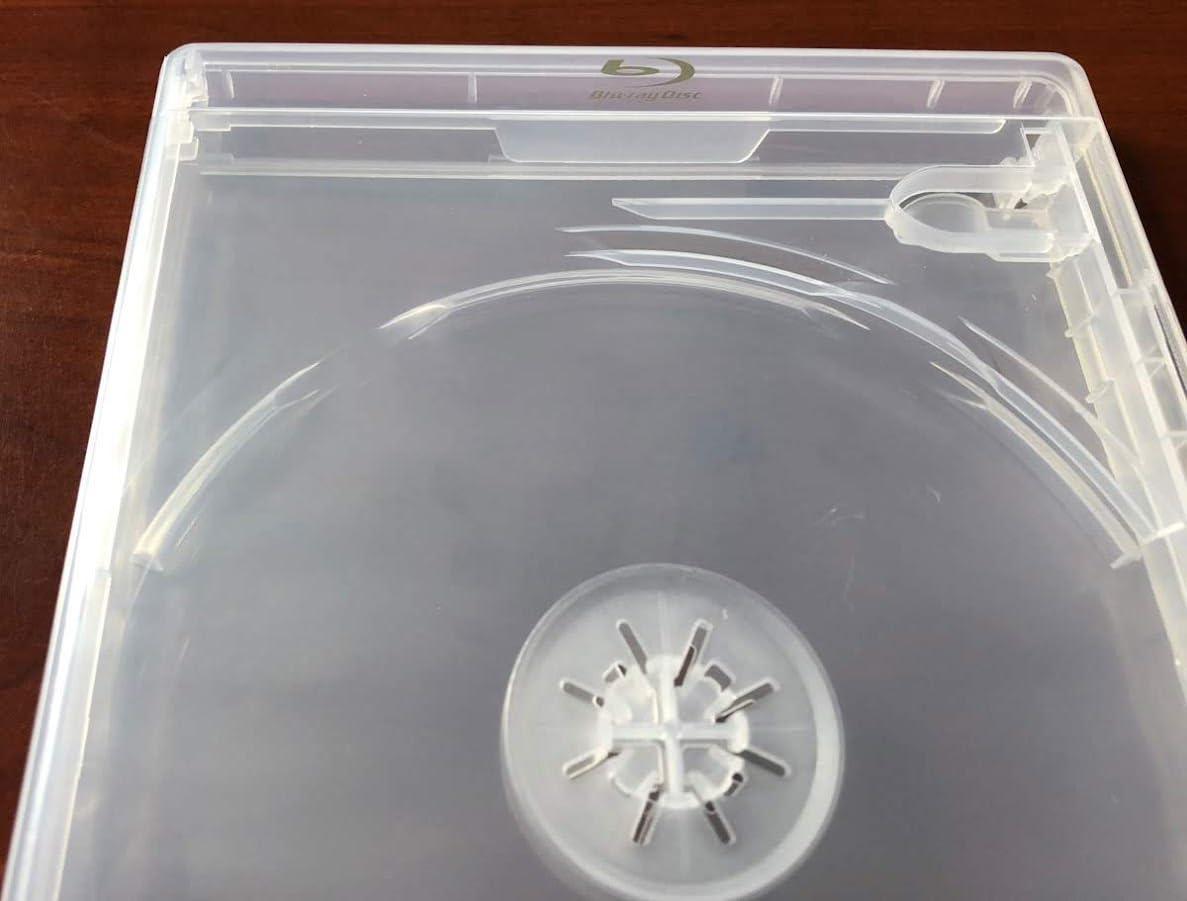 Viva Elite New 12.5 mm Clear Viva Elite Blu-Ray Double Case Box Standard Size Hold 2 Discs (28 Pcs a Pack Sold)
