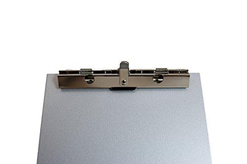 Redi-Rite Saunders Silver Memo Size Aluminum Redi Rite Storage Clipboard with 1 Inch Storage Compartment and Self Locking Latch - Form Holder Perfect for Contractors, Truckers, and Office Use