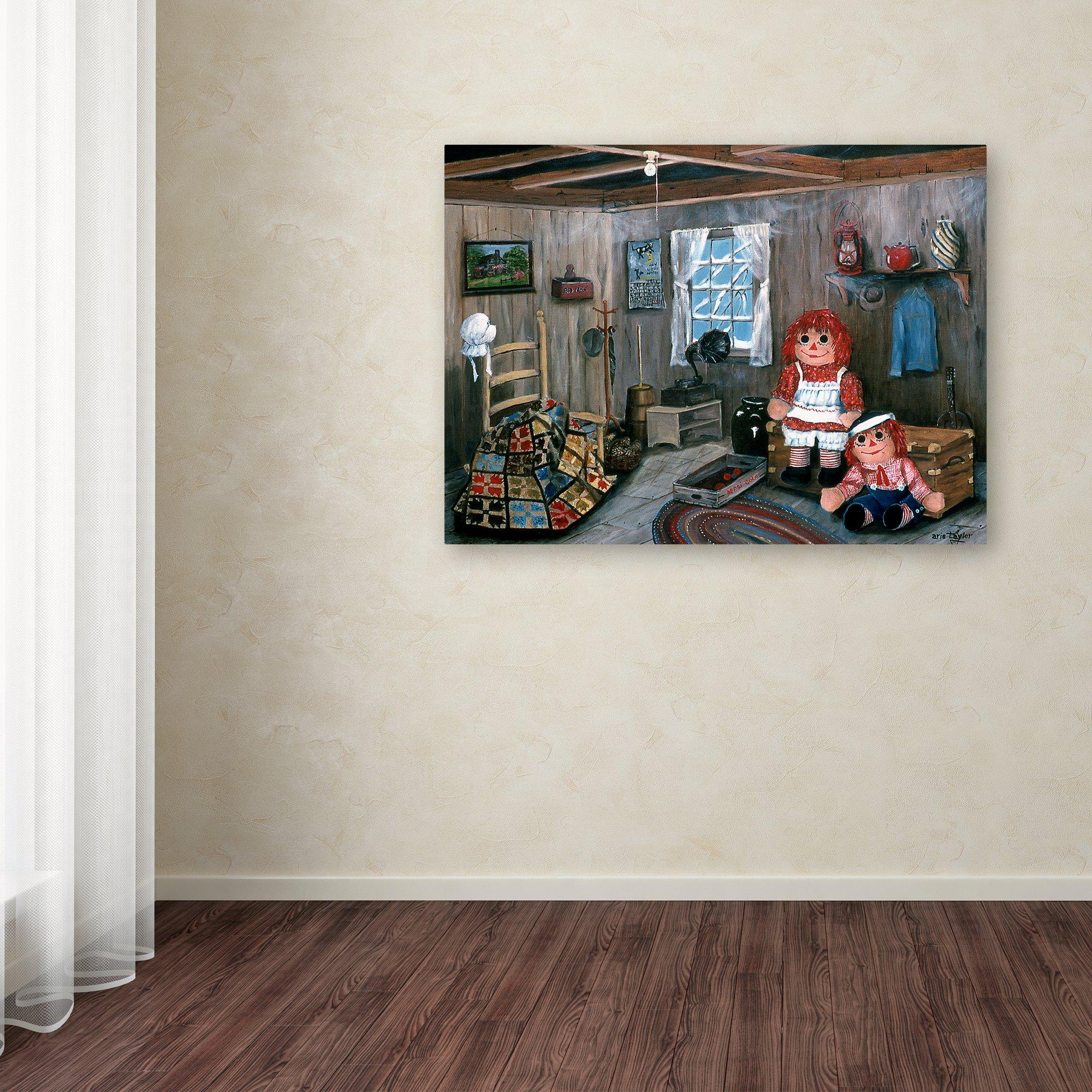 Trademark Fine Art The Attic by Arie Reinhardt Taylor, 35x47-Inch