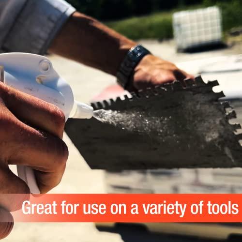 Tenon Tenon Concrete & Masonry Dissolver - Remove Concrete, Cement, Mortar, Grout, Stucco, and Masonry from Tools, Mixers, Wood, Plastic, and Aluminum, Ready-to-Use, Biodegradable, Non-Toxic (1 Gallon)