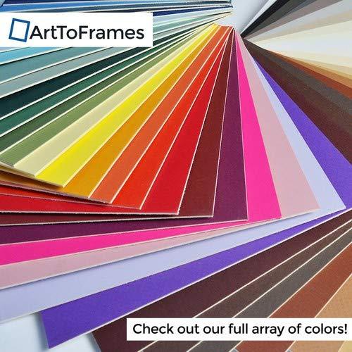 ArtToFrames 22x24 Smooth White / Super White Custom Mat for Picture Frame with 18x20 opening size (Mat Only, Frame NOT Included)