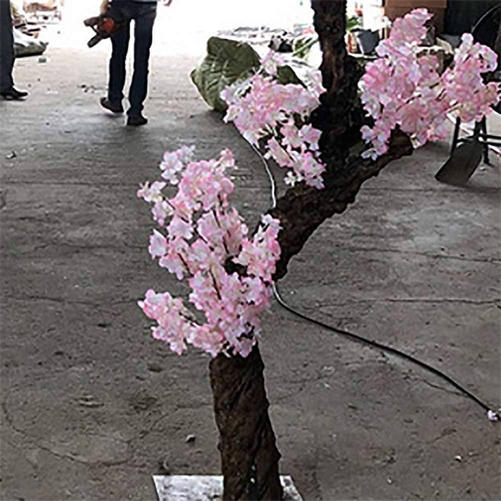 LYWIR Artificial Cherry Blossom Trees - 5 Feet Blossom Tree - Light Pink - Real Wood Stems and Lifelike Leaves Replica Artificial Plant