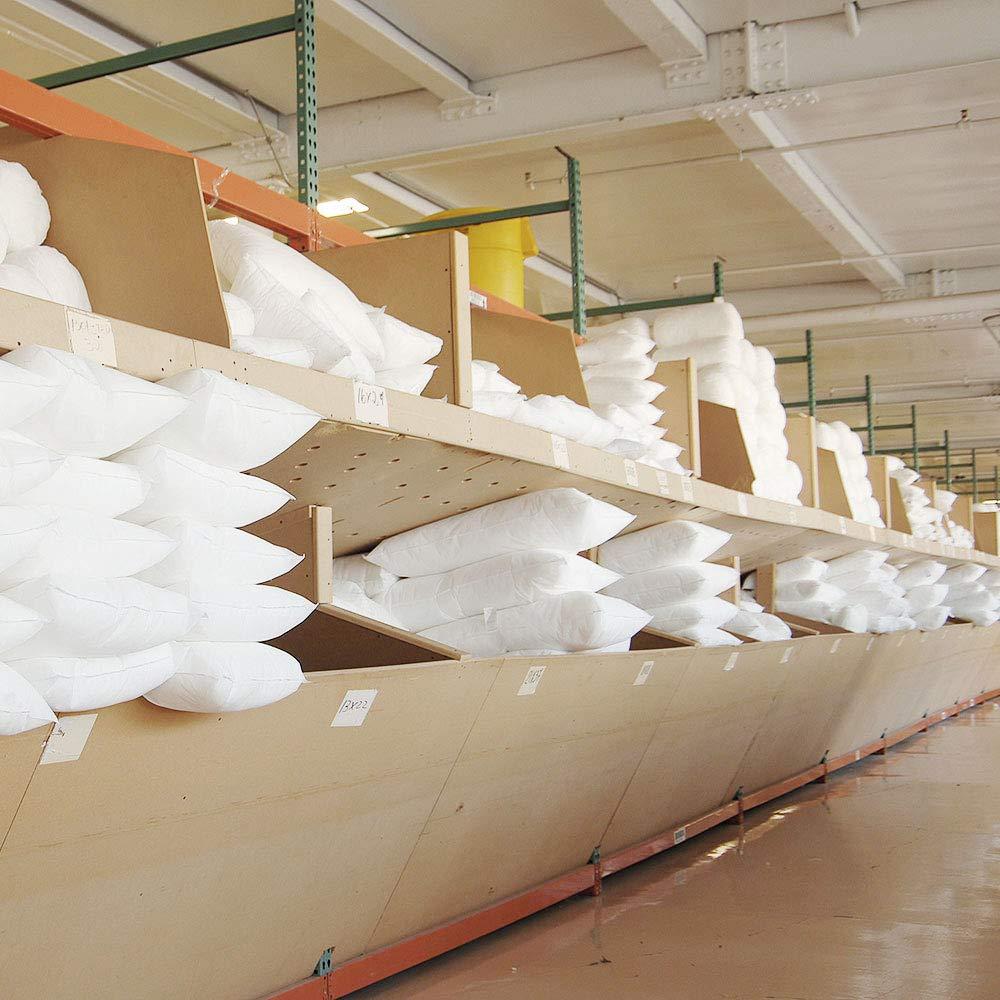 Plankroad Home Dcor Plankroad Home Dcor 21x76 Hypoallergenic Luxury 100% Small Feather Rectangular Grand King Pillow Insert, 100% Cambric Cotton Shell, Never Vacuum-Packed, Odorless, Made in USA