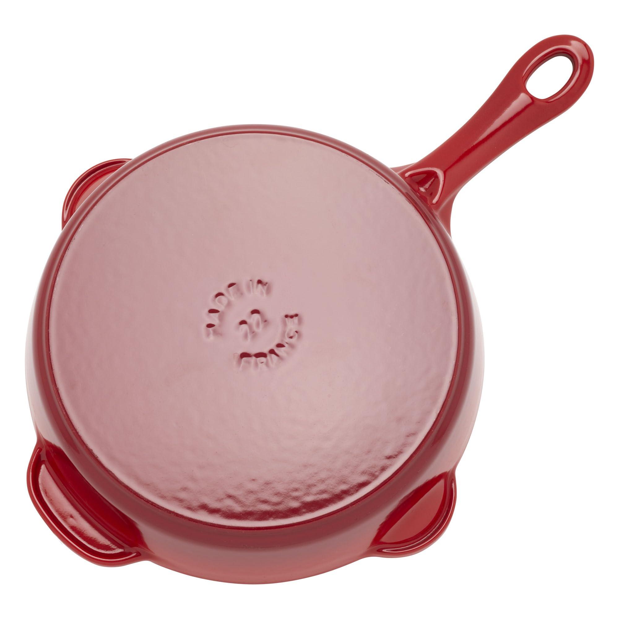 STAUB STAUB Fry Pans Cast Iron 8.5-inch Traditional Deep Skillet-Cherry