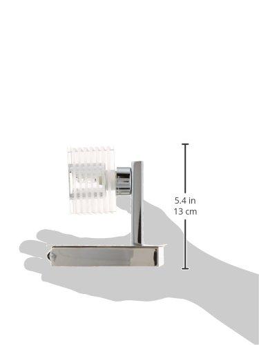 Alico Industries Alico Industries BV311-90-15 Vanity-Lighting-fixtures, 4.8 x 1 x 4.8, Chrome/Clear