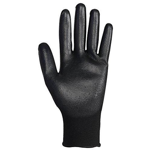KLEENGUARD KLEENGUARD G40 Polyurethane Coated Gloves (13841), Size 11 (2XL), High Dexterity, Black, 12 Pairs/Bag, 5 Bags/Case, 60 Pairs
