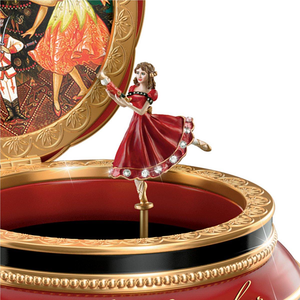 The Bradford Exchange Music Box: Clara and The Nutcracker Heirloom Music Box