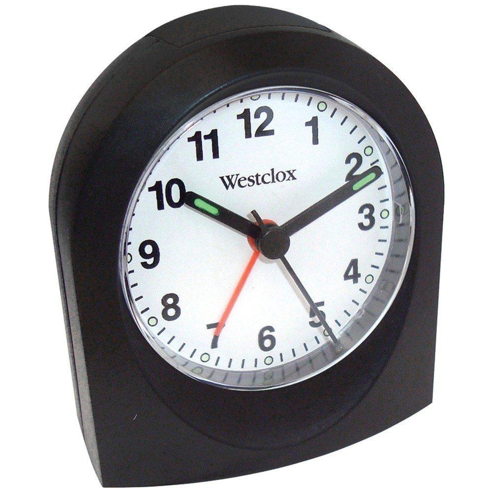 Westclox Westclox 47312A Bedside Analog Alarm Clock (Black)