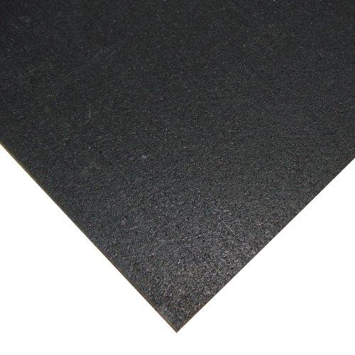 Rubber-Cal Rubber-Cal Anti-Vibration Washing Machine Mat - 3/8" x 4ft Wide x 5ft Long - Black Rubber Floor Protector