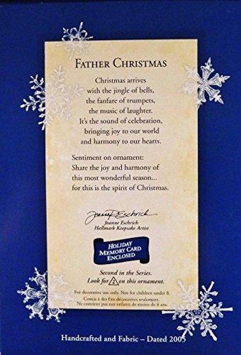 Hallmark Hallmark Keepsake "Father Christmas" Collector's Series Santa Ornament