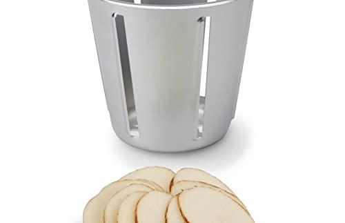 Vollrath Vollrath 6003 Redco 12" King Kutter Manual Vegetable Cutter with Suction Cup Base, Cones #1/#2/#4
