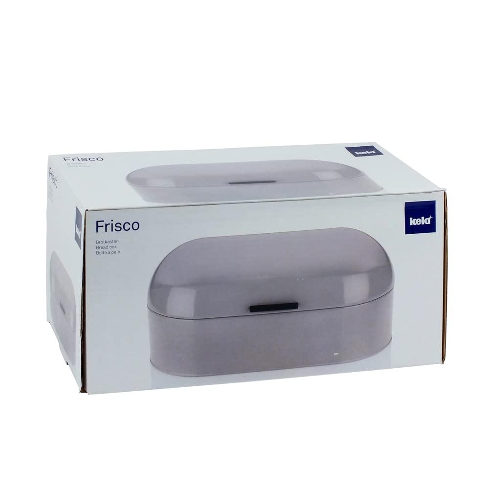Kela Kela 11167 Kera Bread Bin, Gray, L