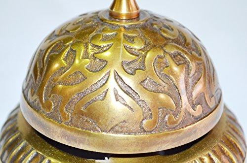 Marine Nautical Store Antique Brass Victorian Style Desk Bell Service Desk Bell Counter Bells Hotel