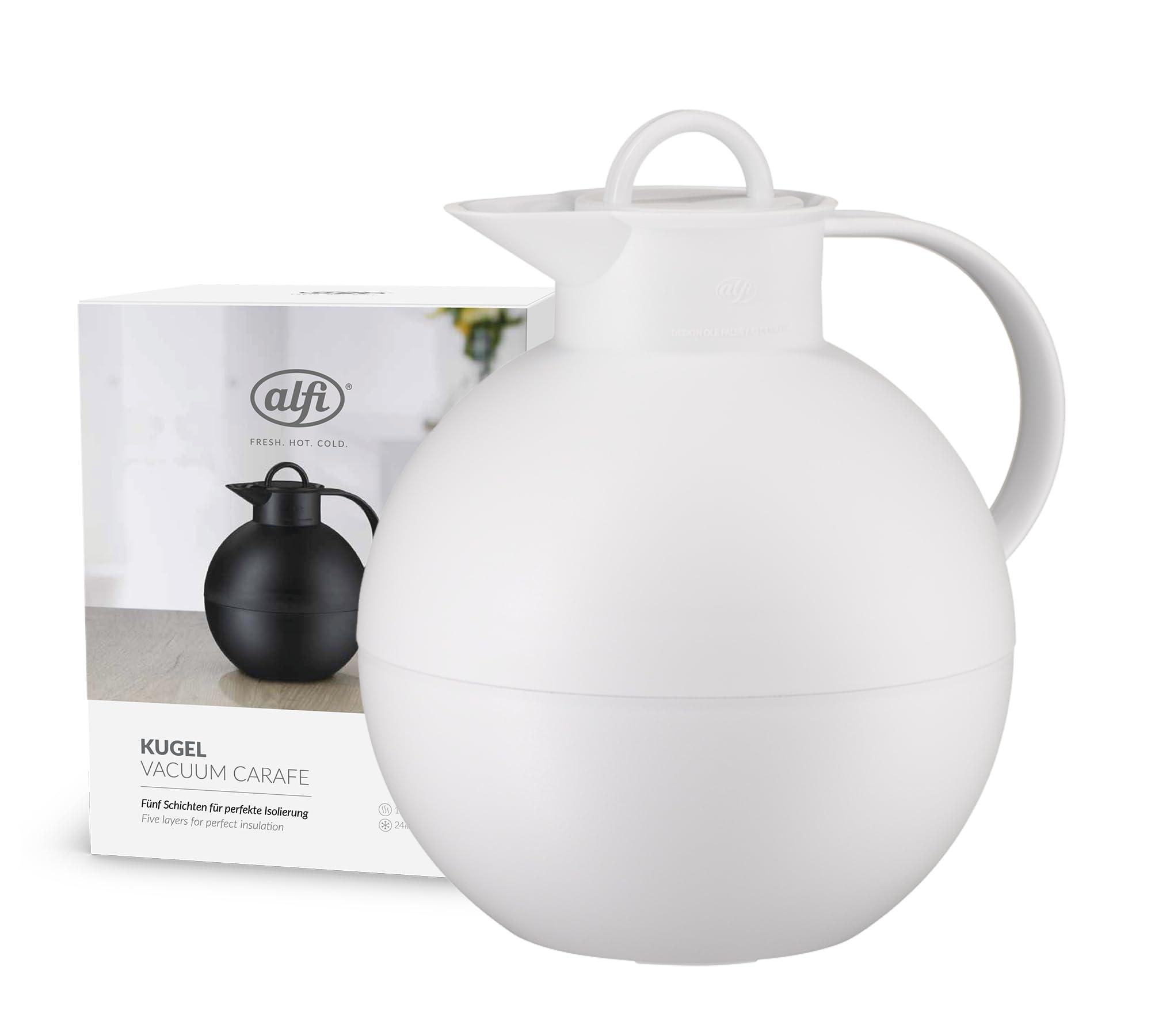 Alfi alfi Kugel Insulated jug, 0,94 Liter, White Covered