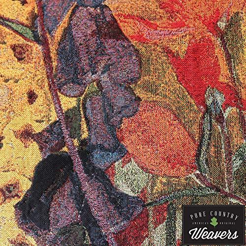 Fine Art Tapestries Celtic Irish Cross One Thousand Blessings | Woven Tapestry Wall Art Hanging | Celtic Tribal Knot Design | 100% Cotton USA Size 53x40