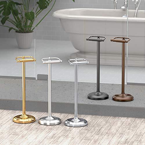 Gatco Gatco 1436BZ Pedestal Toilet Paper Holder, Bronze,Large