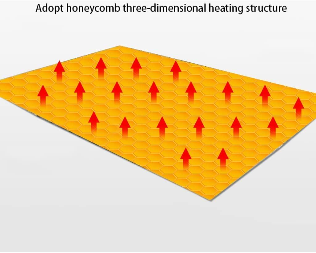 VNABO VNABO Under Desk Heated Area Rug Energy Saving Heated Floor Mat Carbon Crystal Electric Heated Floor Home Floor Heating Pad