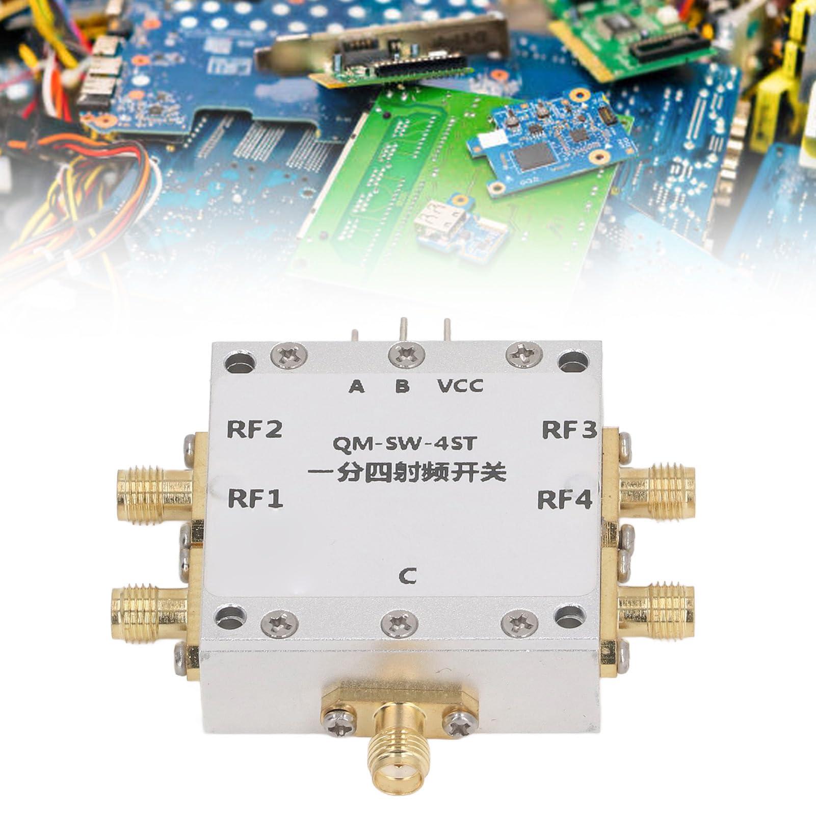 ZAICOLER RF Switch Module 0.16GHz High Isolation Wide Band Low Insertion Loss SP4T RF Switch