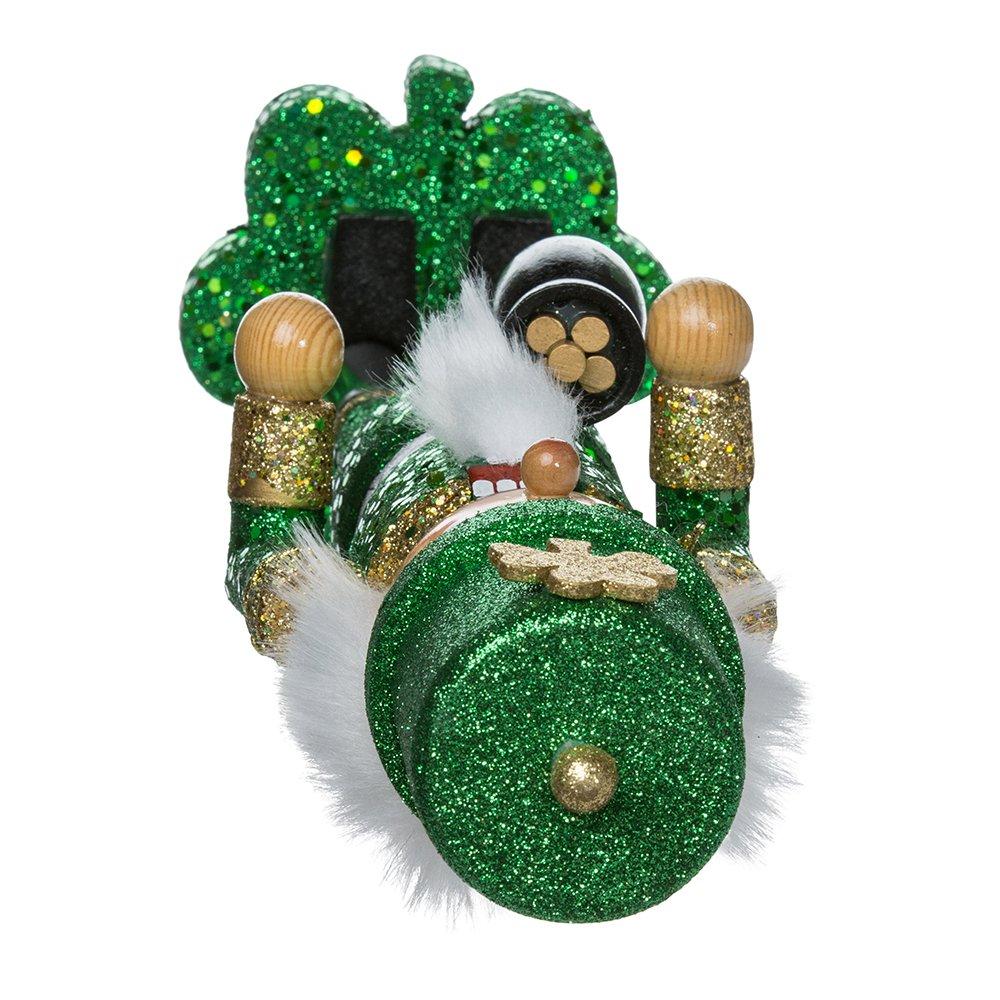 Kurt S. Adler Kurt Adler 15-Inch Wooden Irish Nutcracker on Shamrock Base