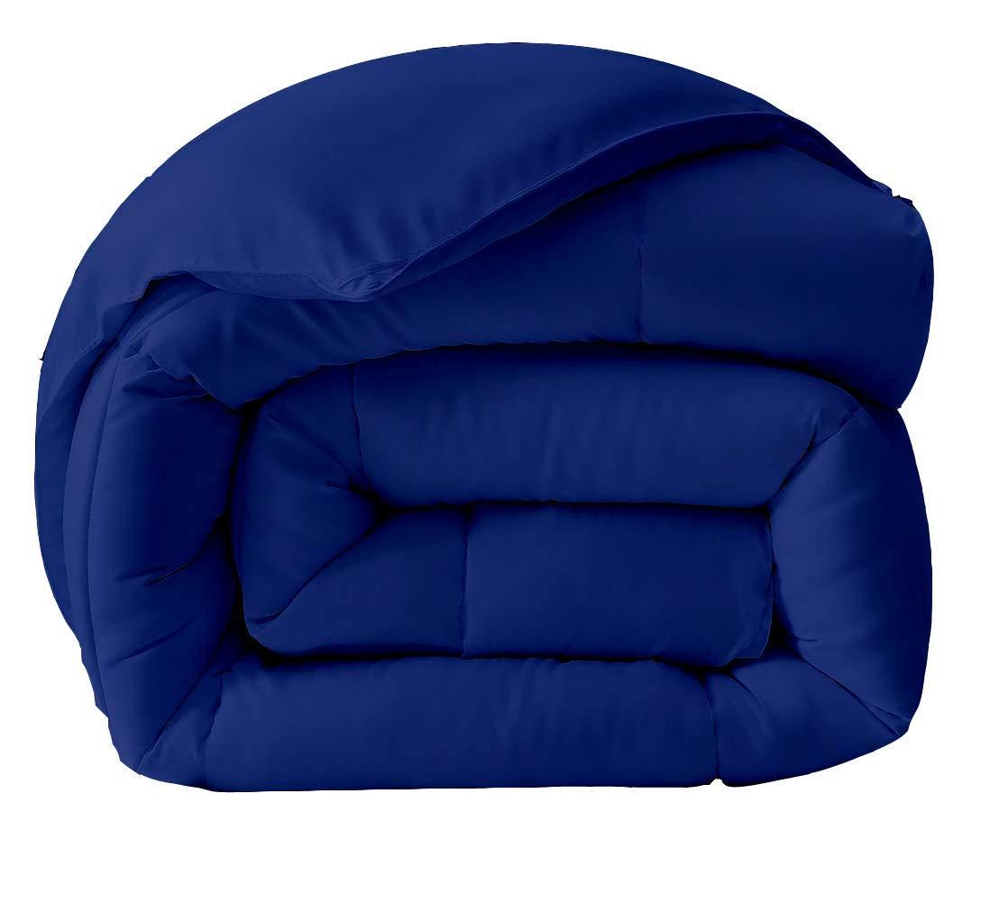 MOM COMFURTER MOM COMFURTER 1-Piece Egytian Cotton Hotel Quality Comforter, 1000-Thread Count for 600-GSM Comforter(68x90) Inch, Twin XL Size, Royal Blue