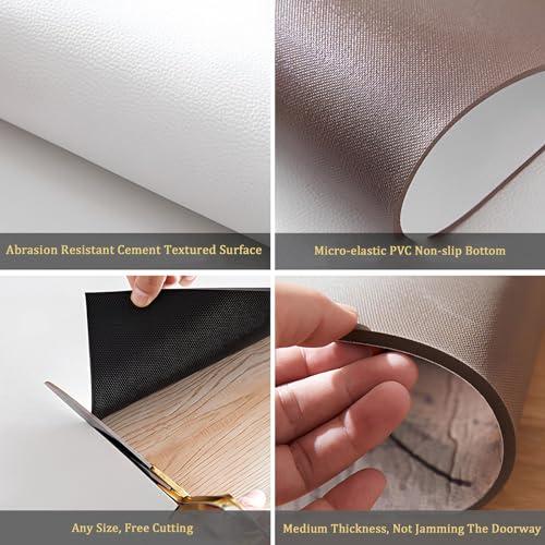 TuLdys TuLdys Boho Floral Kitchen Mats Cushioned Kitchen Floor Rugs and Mats, 3x4ft/36x48in, Modern Bohemian Non Slip Pu Waterproof Leather Comfort Standing Mat for Kitchen Office Home Laundry