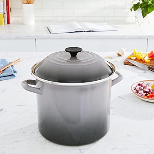 Le Creuset Le Creuset Enamel On Steel Stockpot, 10 qt., Oyster