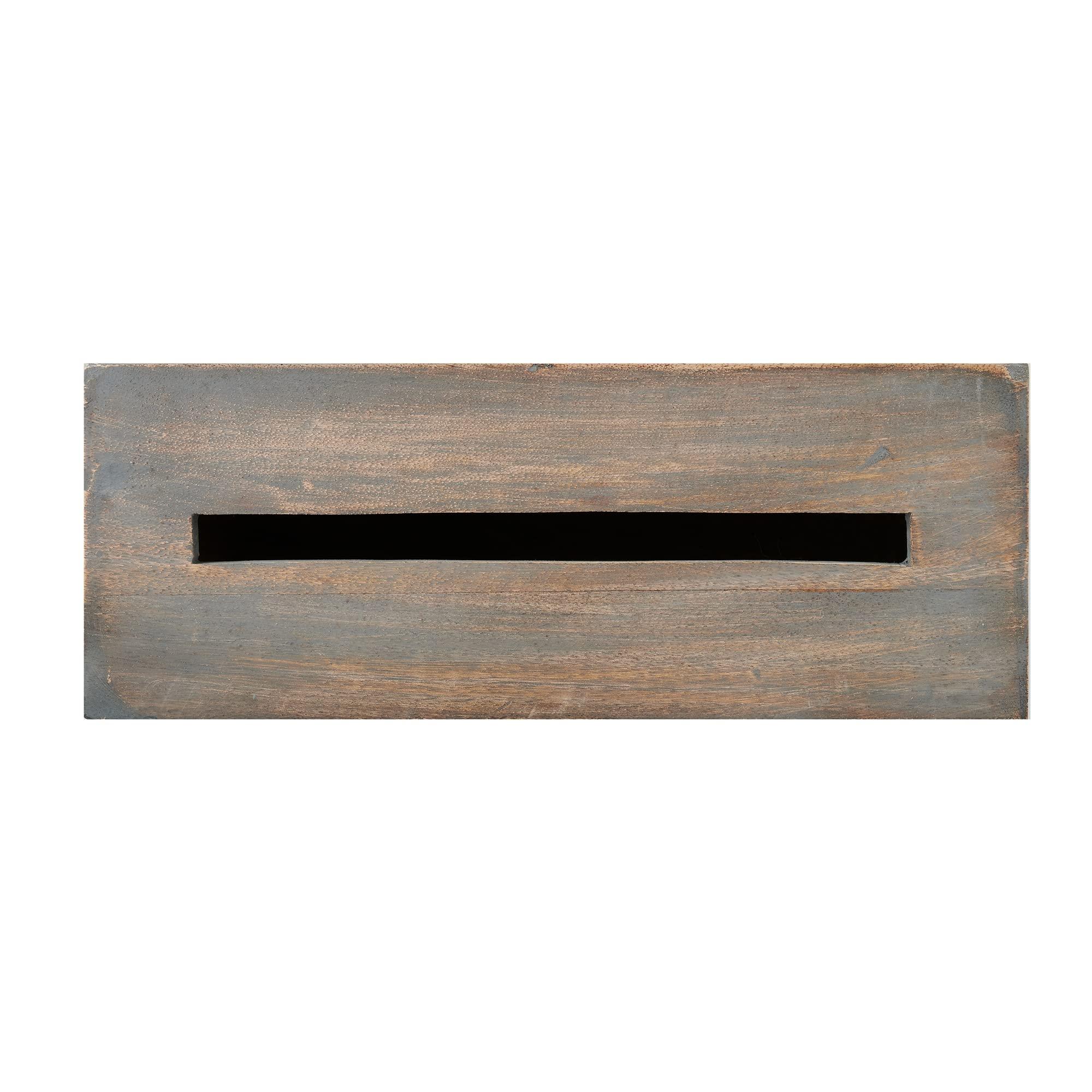 Eximious India Eximious India Wedding Card Box with Card Slit and Lock 12\"X10\"X4.5\"- Gift Wishing Well Card Box for Weddings, Receptions, Birthdays, Graduations, Baby Showers, Honeymoon Funds (Gray)