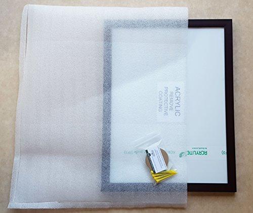 Golf Flag Frames Golf Flag Frames 16x20 Mahogany Color, Moulding brn-002, Green Mat (Holds 13x17 Masters Golf Flags; Flag not incl)