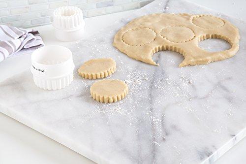 Fox Run Fox Run 3829 Marble Pastry Board White, 16 x 20 x 0.75 inches