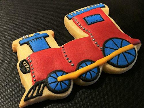 JOKUMO JOKUMO Transportation/Vehicle Cookie Cutters Set 6 PC High Grade 430 Stainless Steel Truck, Formula car, Train, Airplane, Motorcycle and Ferry