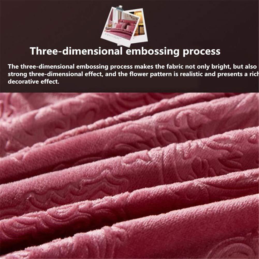 RUIDP RUIDP Bed Skirt Crystal Velvet Lace Elastic Bed wrap Princess Bed Solid Color Polyester Abrasion Color Valance Sheets Double Fade Resistant Washable Abrasion resistantadam