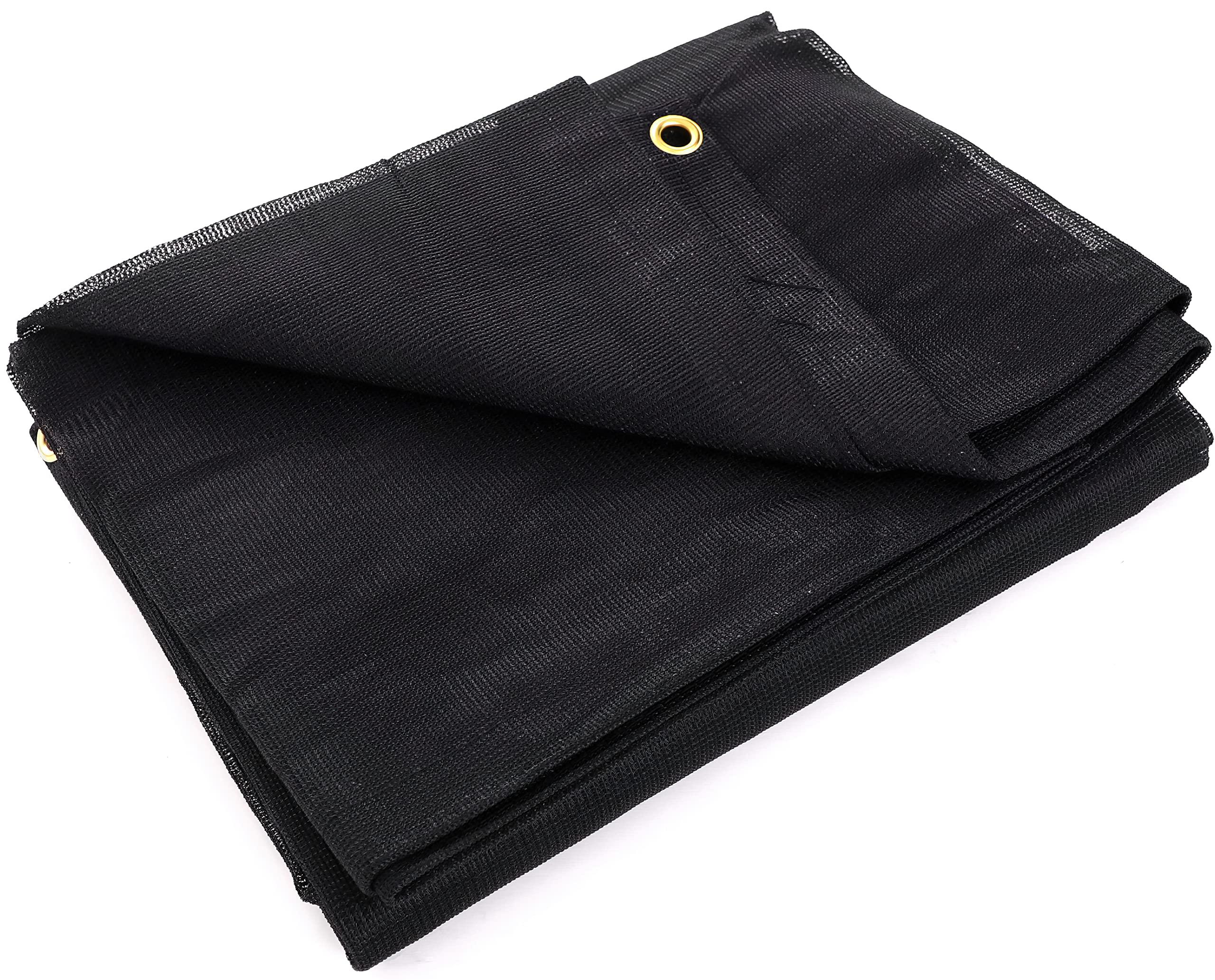 Kotap Kotap 12-ft x 24-ft Heavy-Duty 6.5 Oz Black Mesh Shade/Truck Tarp, Item: MESH-1224