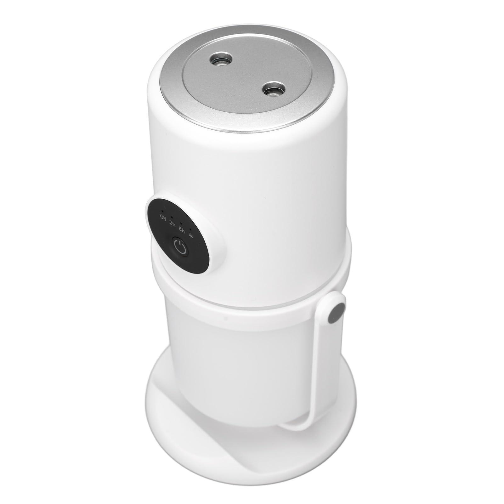 WGFOIP USB Desktop Humidifier, Rechargeable Quiet Two Mist Mode 300ML Cool Mist Humidifier for Bedroom Travel Office Home, Ideal for Relaxation and Well Being (White)