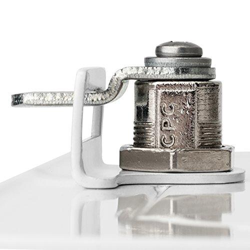 ARCHITECTURAL MAILBOXES Architectural Mailboxes Oasis Classic Large High Security Parcel Mailbox, White