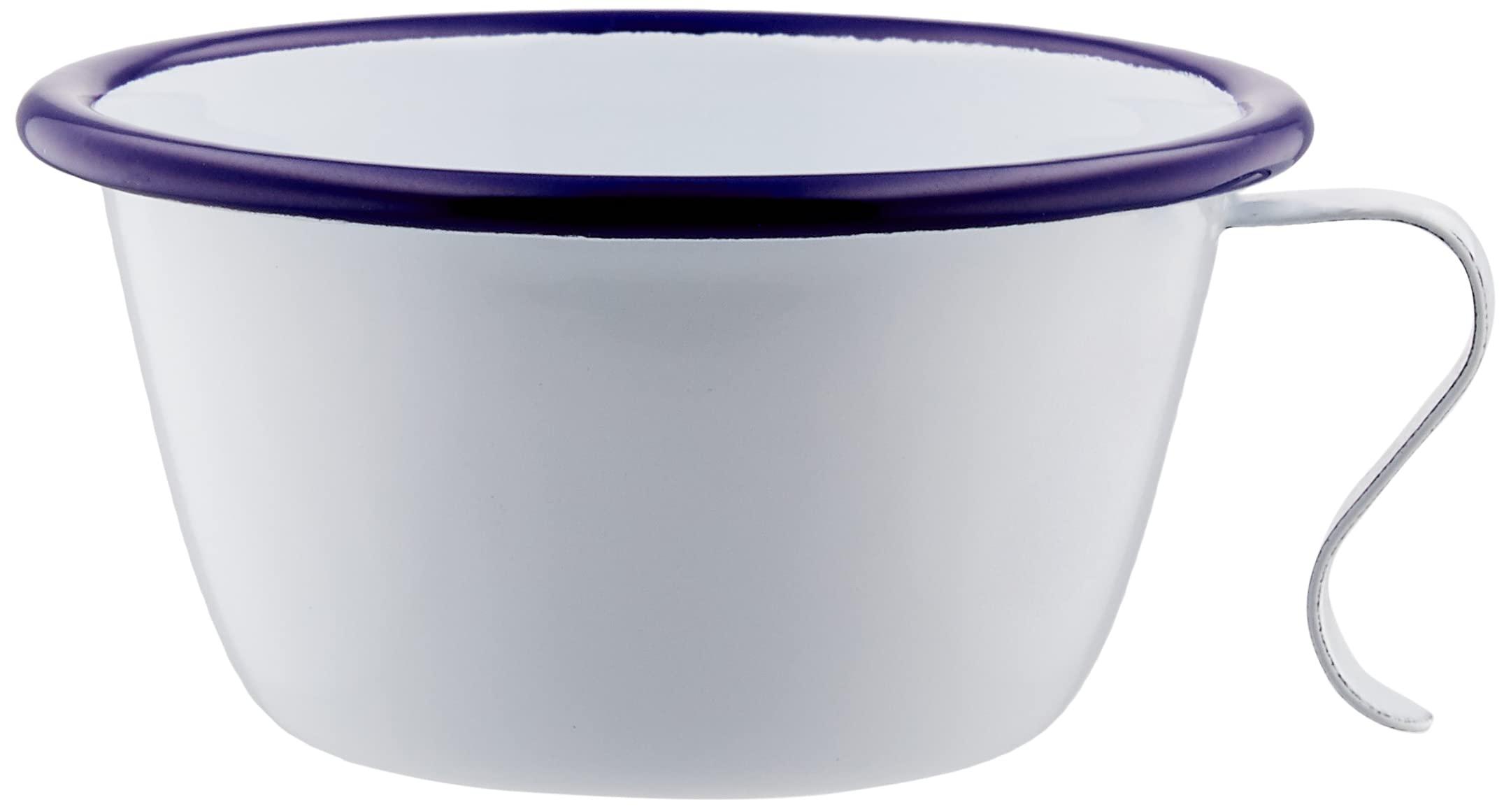 (Posh Living) POSH Living Pomel 63892 Stacking Cup, Blue, Size: Approx. W 4.9 x D 4.3 x H 2.2 inches (12.5 x 11 x 5.5 cm)