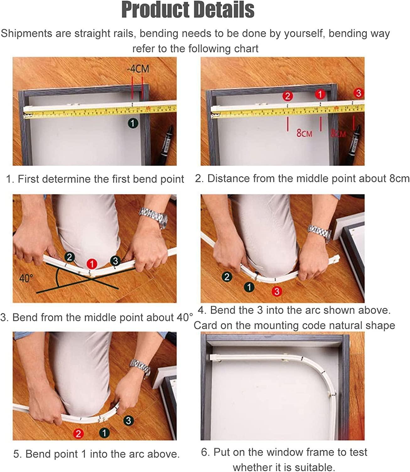 JYDQM Room Divider Ceiling Track Hospital Curtain Rail System, Bendable/Flexible Ceiling Mounted Curtain Track for Patio Sliding Glass Door/Room Divider Curtain Rod ( Color : Champagne , Size : 13m/42.6ft )