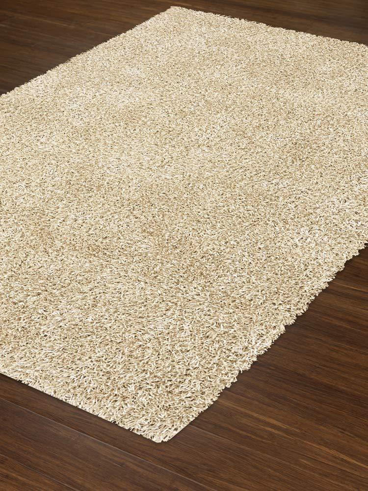 Berkley Rugs Berkley Barnswood Shag Area Rug IL69 Ivory Solid Shag 8' x 10' Rectangle