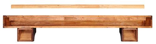 Pearl Mantels Pearl Mantels 412-60-70 Shenandoah Pine 60-Inch Fireplace Mantel Shelf, Rustic Cherry