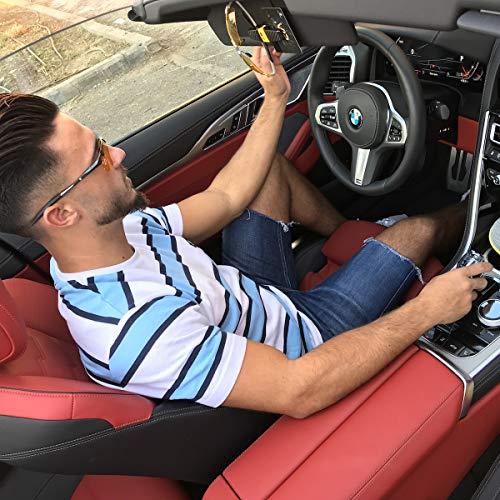 BLUPOND BLUPOND Night Vision Glasses for Driving For Men Women - Yellow Tint Anti Glare Glasses for Nighttime - Knight Visor