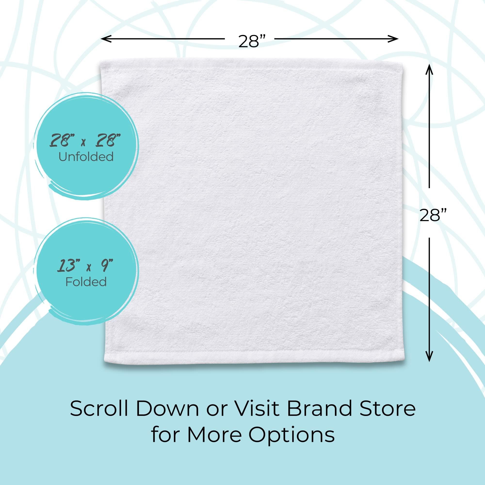 Moonlight Makers Original Dish Towel, Washington DC Skyline, Flour Sack Kitchen Towel, Sweet Housewarming Gift, Farmhouse Kitchen Decor, White or Gray (White)