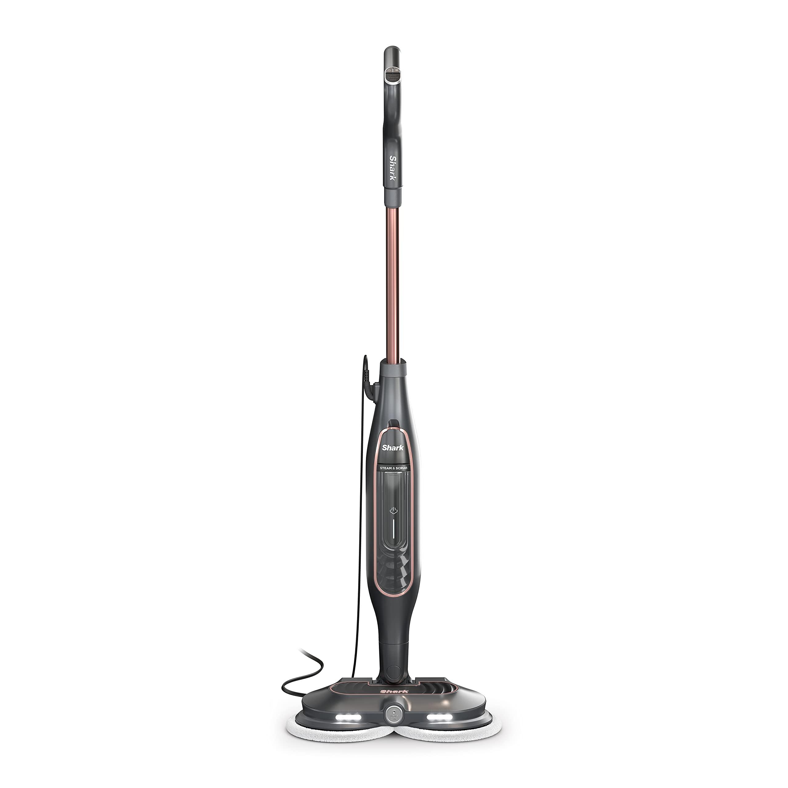 Shark Shark S7201 Steam & Scrub with Steam Blaster Technology All-in-One Hard Floor Steam Mop with 3 Steam Modes & LED Headlights, Black