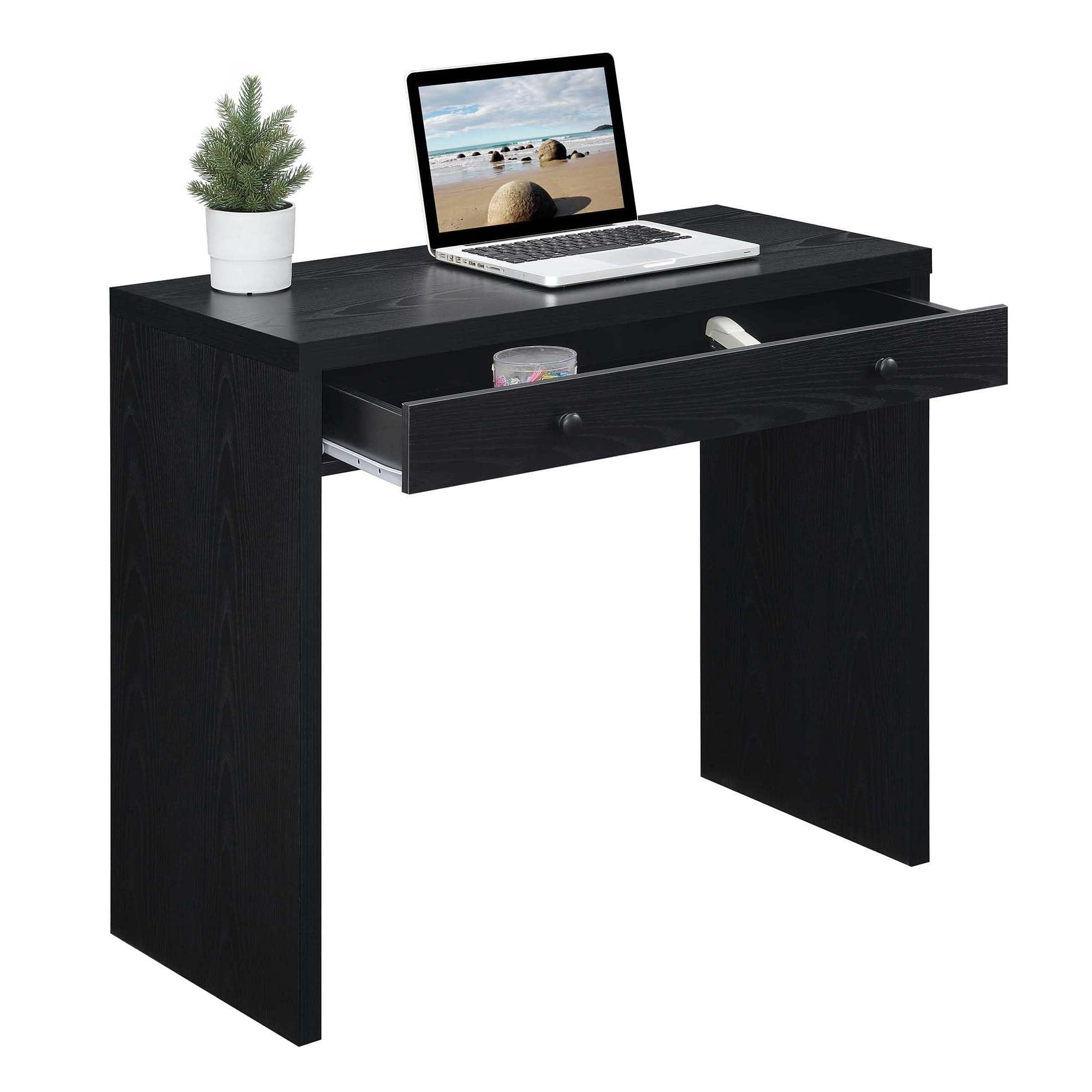 Convenience Concepts Convenience Concepts Northfield 1 Drawer 36 inch Desk, Black