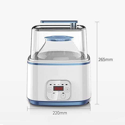 dfhdjvjfedhcjbdcbsd Electric Yogurt Maker Multifunction Natto Fermenter Automatic Rice Wine Fruit Enzyme Machine Yoghurt Glass Liner