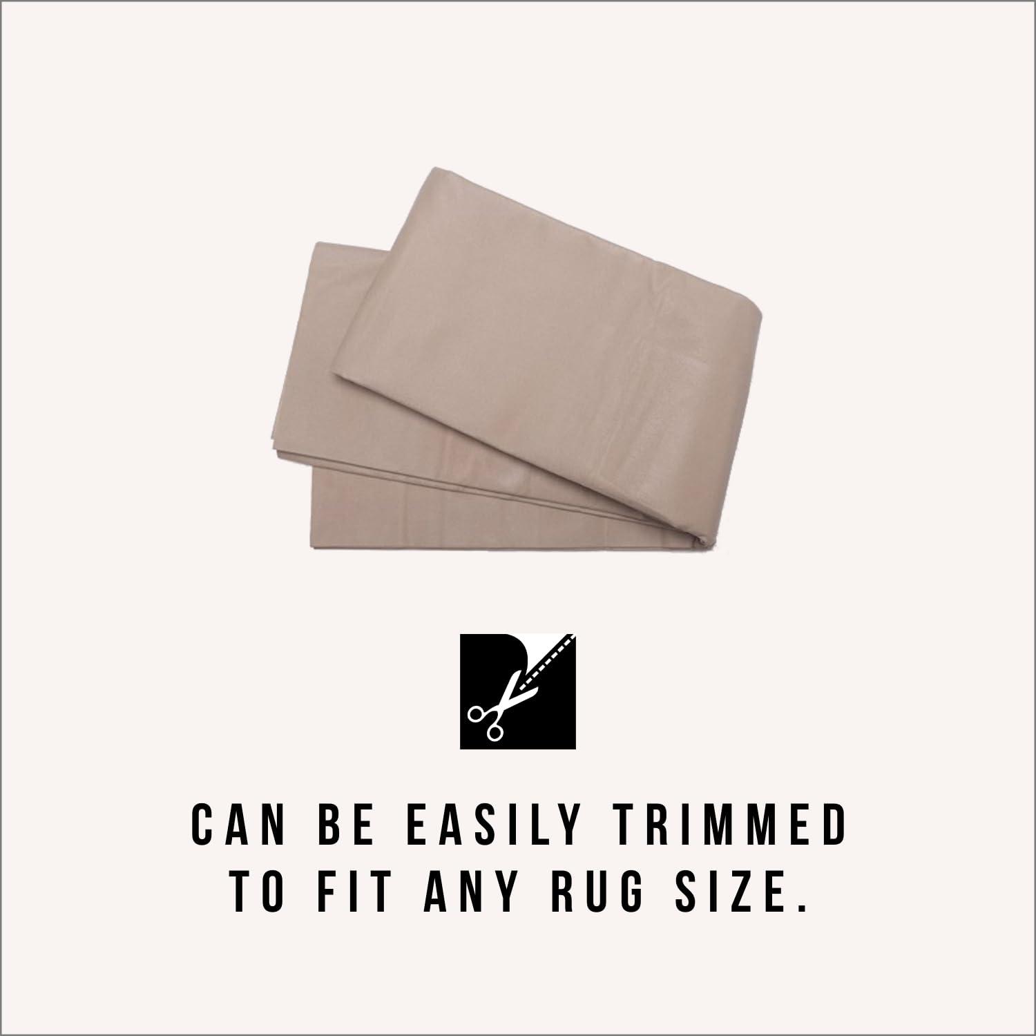 Grip-It Grip-It Solid Grip Non-Slip Rug Pad for Area Rugs and Runner Rugs, Cushioned Rug Gripper for Hardwood Floors 3 x 5 ft