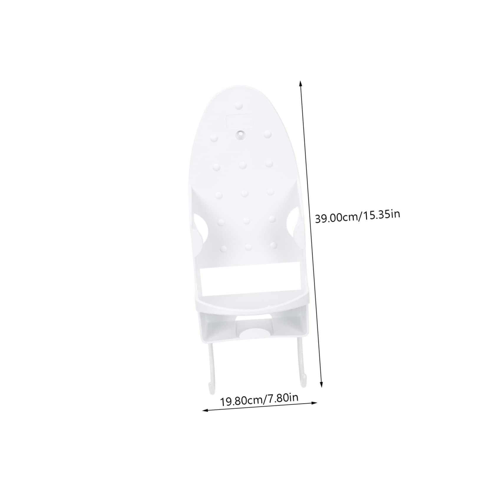 Yardenfun Yardenfun Iron Storage Rack Black Clothes Hangers Hook Hanger Ironing Board Wall Hanger Ironing Board Hook Wall Mount Clothing Rack Black Hanger Ironing Board Organizer Hooks White Pbt