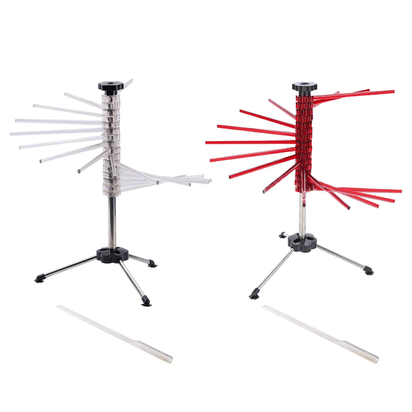 ZHENZQ ZHENZQ Pasta Drying Rack Stainless Steel Spaghetti Dryer Stand Kitchen Noodles Drying Holder Hanger