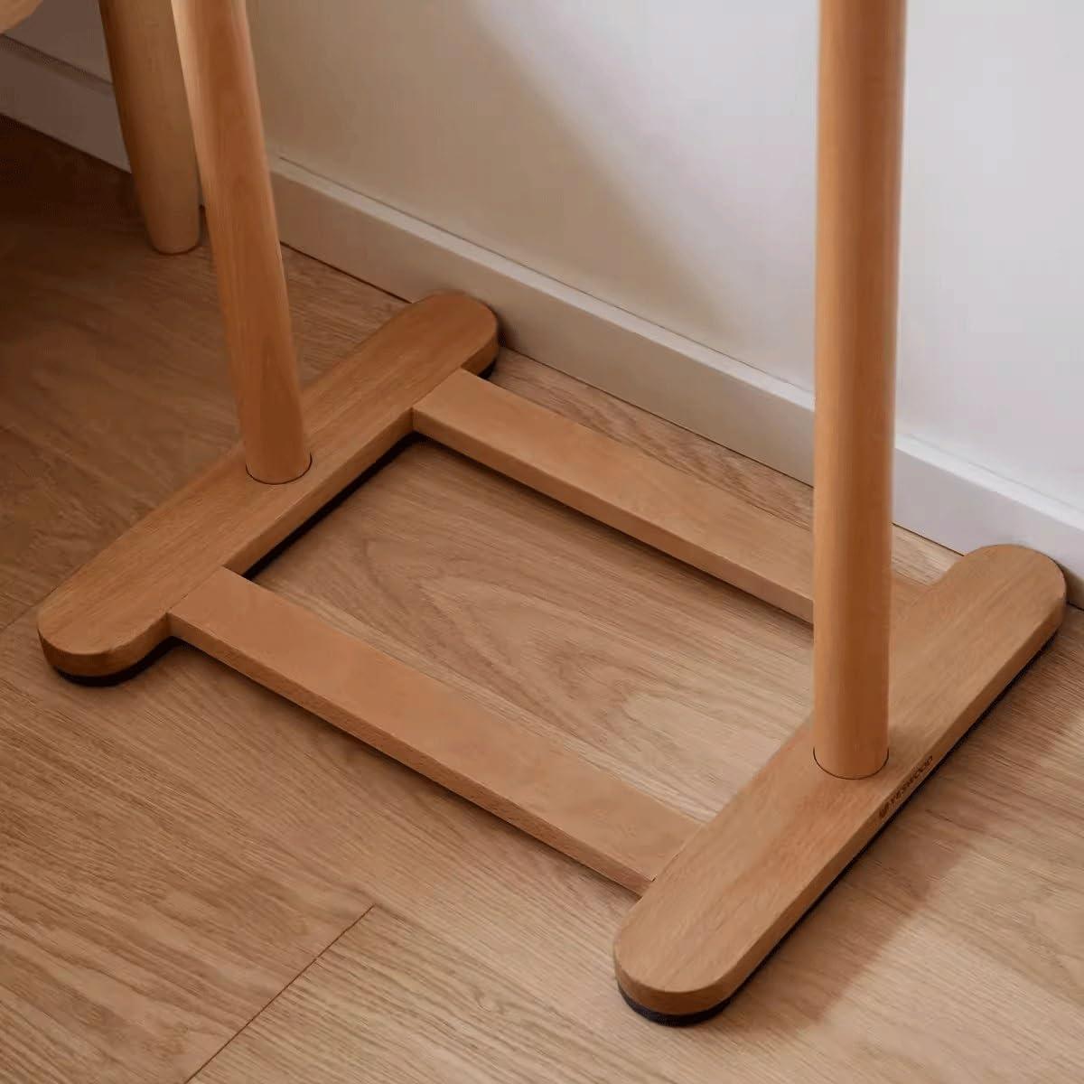 NASTYA NASTYA Coat Rack Freestanding Wooden Coat Rack Bedroom Simple Clothes Rack Floor-standing Vertical Clothes Storage Rack Free-Standing Hall Tree Stand (Size : B:70 * 40 * 177cm)